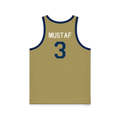 Georgia Tech - NCAA Men's Basketball : Jaeden Mustaf - Hardwood Reissue Basketball Jersey-1
