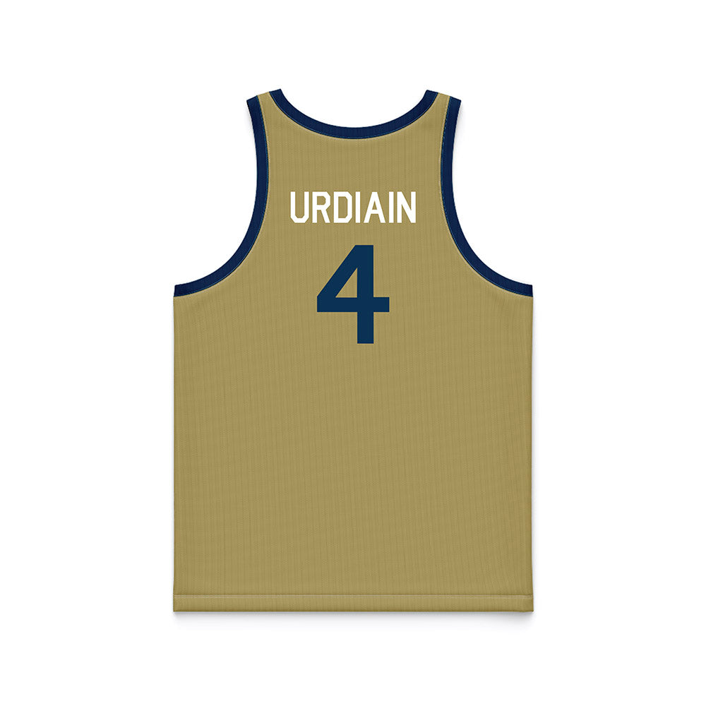 Georgia Tech - NCAA Women's Basketball : Leyre Urdiain - Hardwood Reissue Basketball Jersey-1