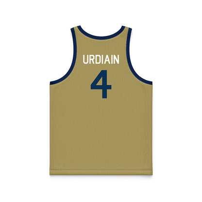 Georgia Tech - NCAA Women's Basketball : Leyre Urdiain - Hardwood Reissue Basketball Jersey-1