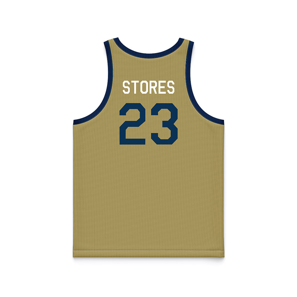 Georgia Tech - NCAA Men's Basketball : Brandon Stores - Hardwood Reissue Basketball Jersey-1