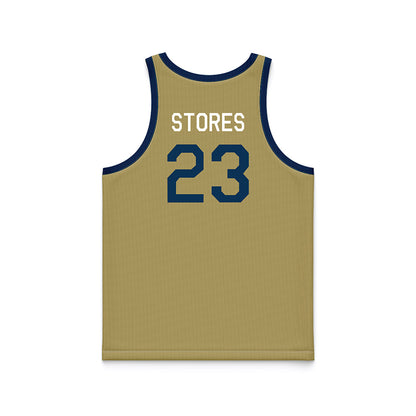 Georgia Tech - NCAA Men's Basketball : Brandon Stores - Hardwood Reissue Basketball Jersey-1
