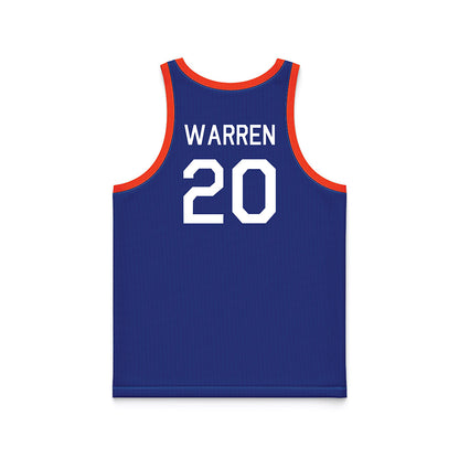 Florida - NCAA Women's Basketball : Jeriah Warren - Hardwood Reissue Basketball Jersey-1