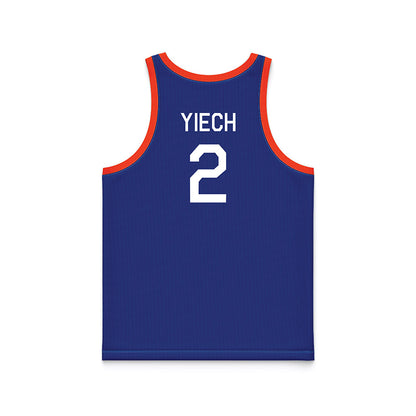 Florida - NCAA Women's Basketball : Nyadieng Yiech - Hardwood Reissue Basketball Jersey-1