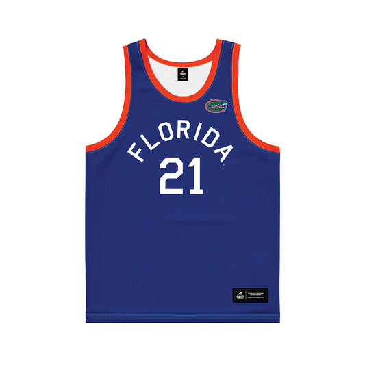 Florida - NCAA Women's Basketball : Ruth "Gift" Ezekiel - Hardwood Reissue Basketball Jersey-0