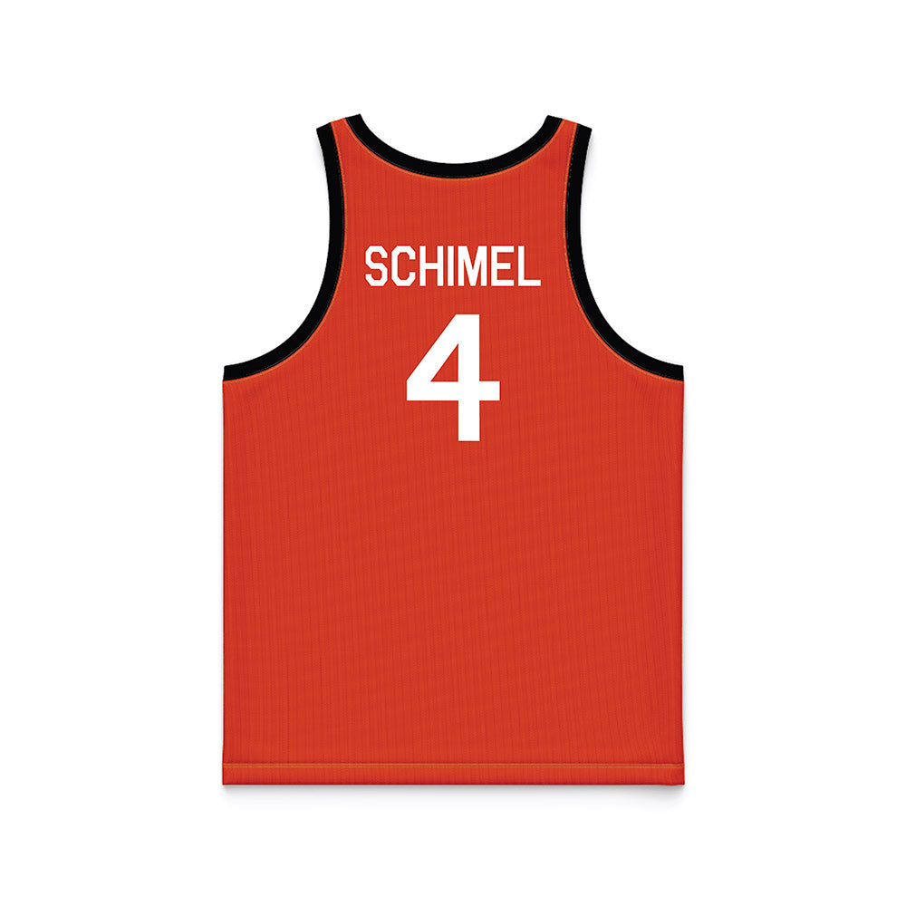 Oregon State - NCAA Women's Basketball : Ally Schimel - Hardwood Reissue Basketball Jersey-1