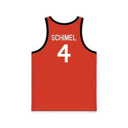 Oregon State - NCAA Women's Basketball : Ally Schimel - Hardwood Reissue Basketball Jersey-1