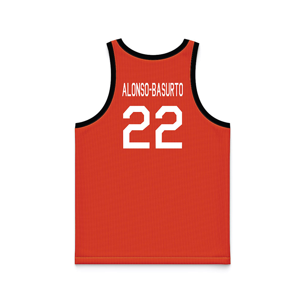 Oregon State - NCAA Women's Basketball : Lara Alonso-Basurto - Hardwood Reissue Basketball Jersey-1