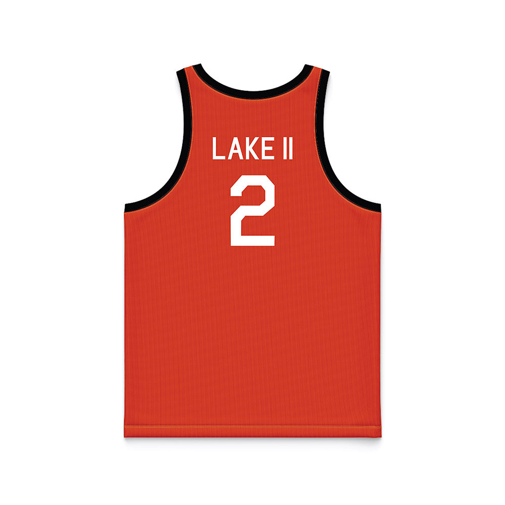 Oregon State - NCAA Men's Basketball : Josiah Lake II - Hardwood Reissue Basketball Jersey-1