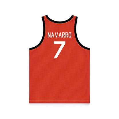 Oregon State - NCAA Women's Basketball : Lucia Navarro - Hardwood Reissue Basketball Jersey-1