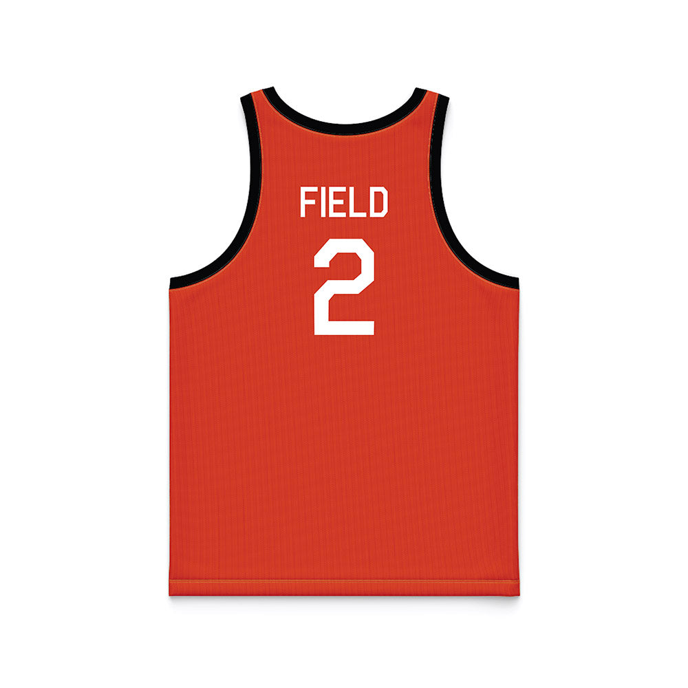 Oregon State - NCAA Women's Basketball : Katelyn Field - Hardwood Reissue Basketball Jersey-1