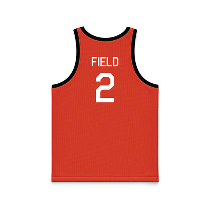 Oregon State - NCAA Women's Basketball : Katelyn Field - Hardwood Reissue Basketball Jersey-1