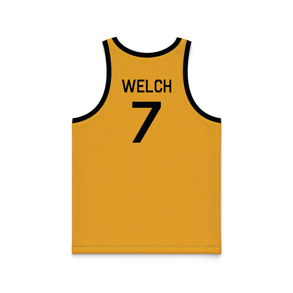 Missouri - NCAA Women's Basketball : Tanyuel Welch - Hardwood Reissue Basketball Jersey-1