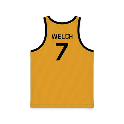 Missouri - NCAA Women's Basketball : Tanyuel Welch - Hardwood Reissue Basketball Jersey-1