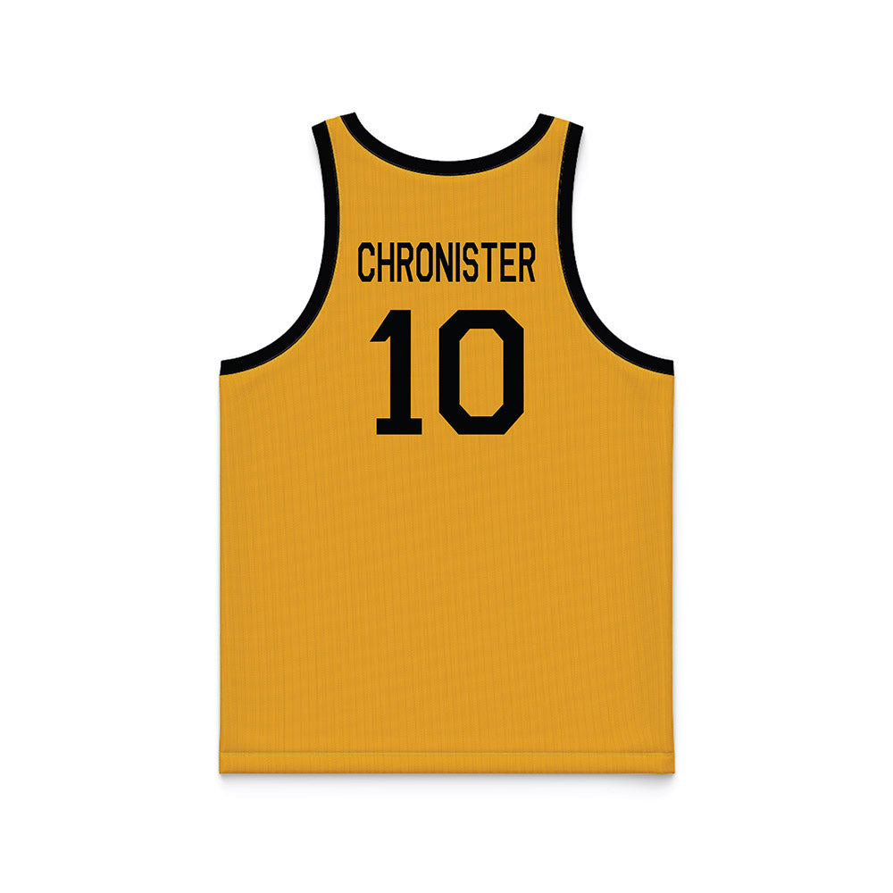 Missouri - NCAA Men's Basketball : Aidan Chronister - Hardwood Reissue Basketball Jersey-1