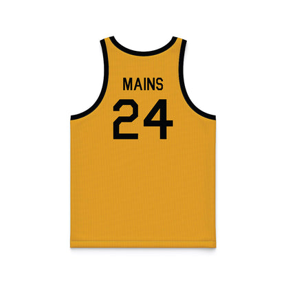 Missouri - NCAA Women's Basketball : Sydney Mains - Hardwood Reissue Basketball Jersey-1