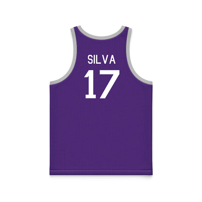 TCU - NCAA Women's Basketball : Clara Silva - Purple Hardwood Basketball Jersey-1