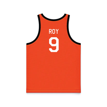Oklahoma State - NCAA Men's Basketball : Anthony Roy - Orange Hardwood Basketball Jersey-1