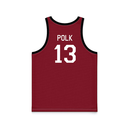 South Carolina - NCAA Men's Basketball : Grant Polk - Hardwood Reissue Basketball Jersey-1