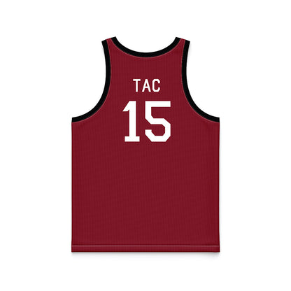 South Carolina - NCAA Women's Basketball : Adhel Tac - Hardwood Reissue Basketball Jersey-1