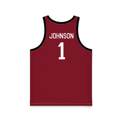 South Carolina - NCAA Women's Basketball : Carol Johnson - Hardwood Reissue Basketball Jersey-1