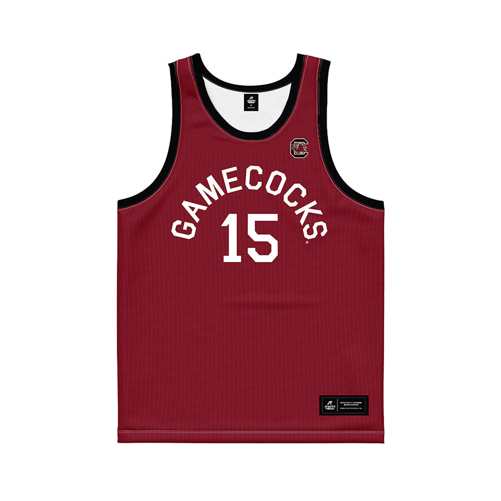South Carolina - NCAA Women's Basketball : Adhel Tac - Hardwood Reissue Basketball Jersey-0