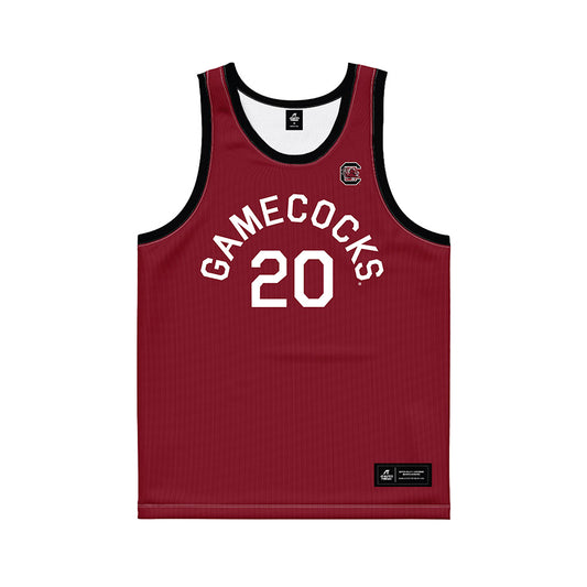South Carolina - NCAA Men's Basketball : Hayden Assemian - Hardwood Reissue Basketball Jersey-0