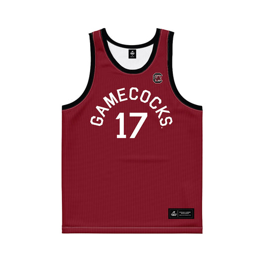 South Carolina - NCAA Men's Basketball : Mathias Santos - Hardwood Reissue Basketball Jersey-0