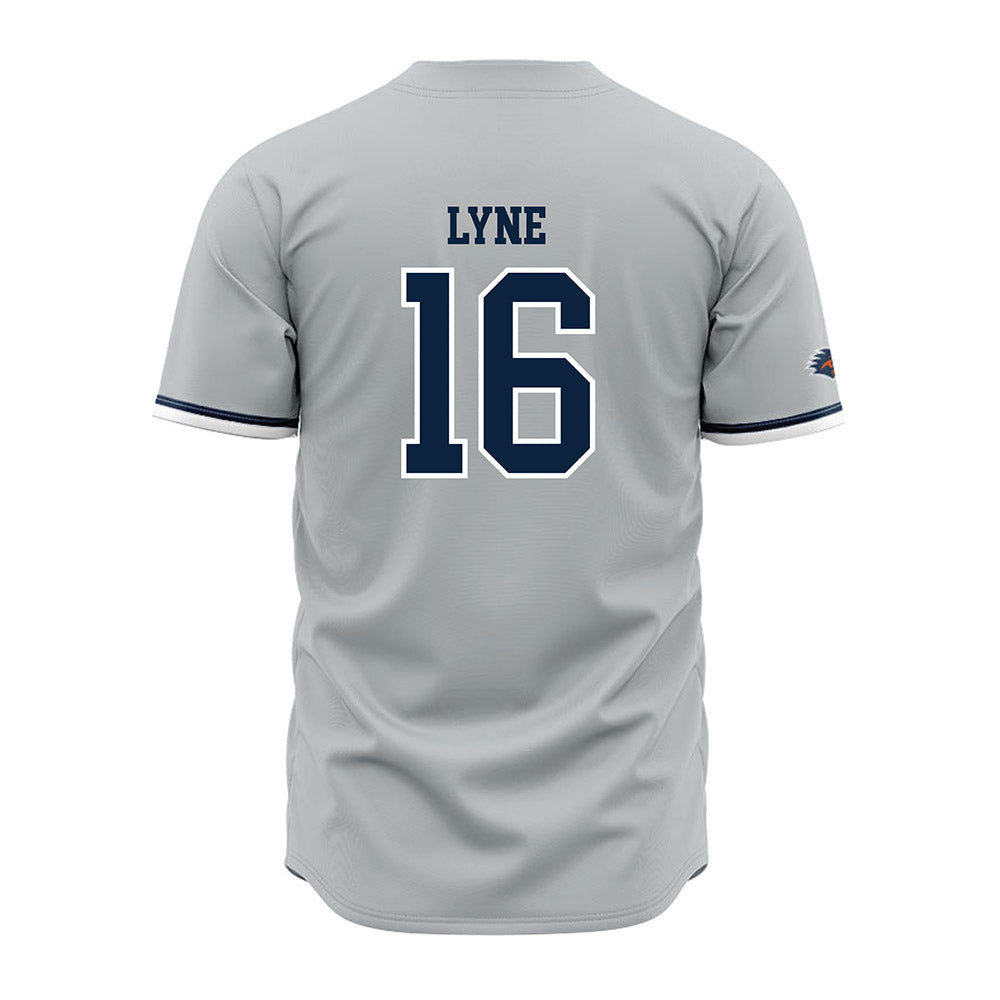 UTSA - NCAA Baseball : Blayne Lyne - Grey Jersey-1