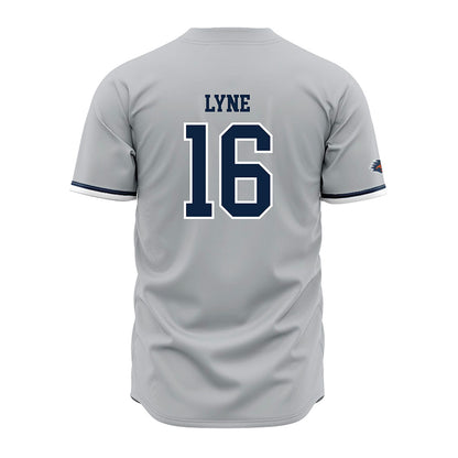 UTSA - NCAA Baseball : Blayne Lyne - Grey Jersey-1