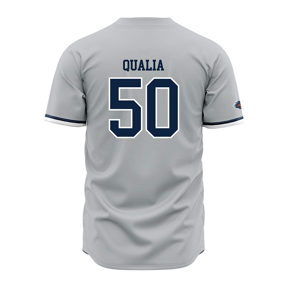 UTSA - NCAA Baseball : Jake Qualia - Grey Jersey-1