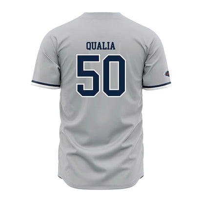 UTSA - NCAA Baseball : Jake Qualia - Grey Jersey-1