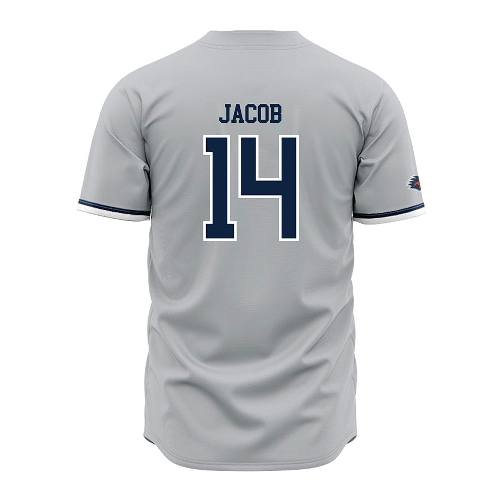 UTSA - NCAA Baseball : Mason Jacob - Grey Jersey-1
