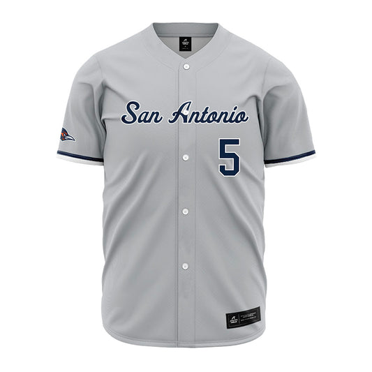 UTSA - NCAA Baseball : Diego Diaz - Grey Jersey-0