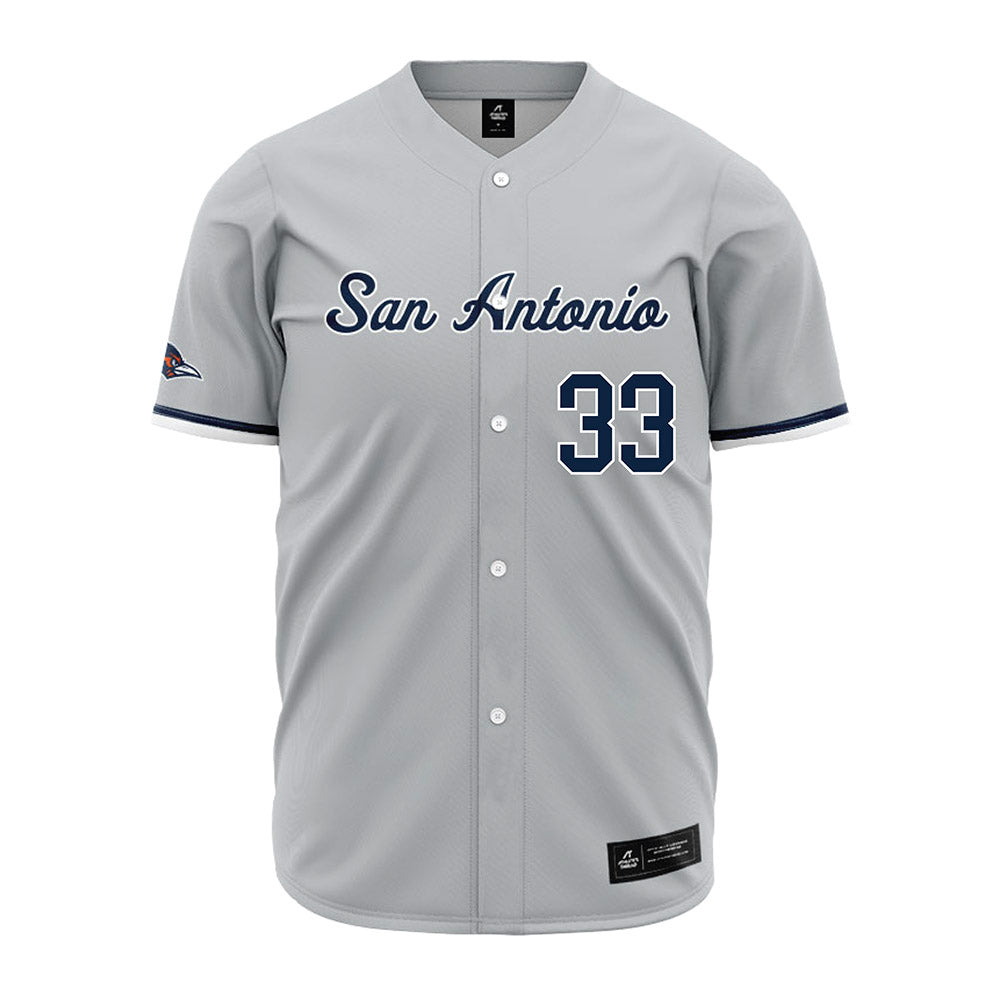 UTSA - NCAA Baseball : Ryan Self - Grey Jersey-0
