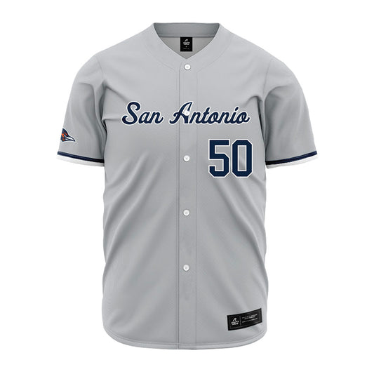 UTSA - NCAA Baseball : Jake Qualia - Grey Jersey-0
