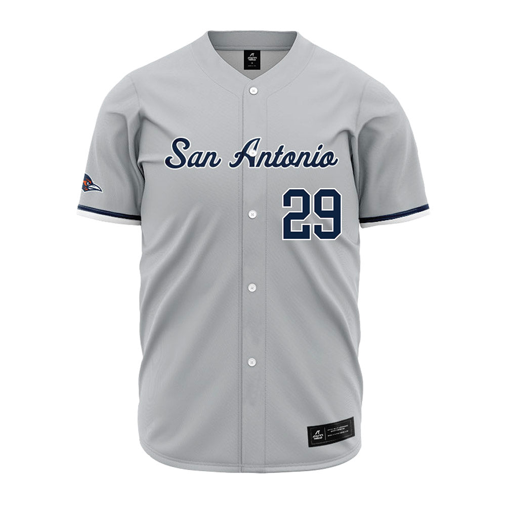 UTSA - NCAA Baseball : Christopher Gutierrez - Grey Jersey-0