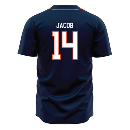 UTSA - NCAA Baseball : Mason Jacob - Navy Jersey-1