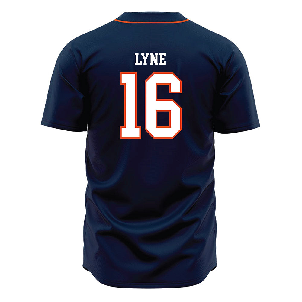 UTSA - NCAA Baseball : Blayne Lyne - Navy Jersey-1