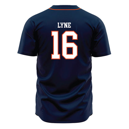 UTSA - NCAA Baseball : Blayne Lyne - Navy Jersey-1