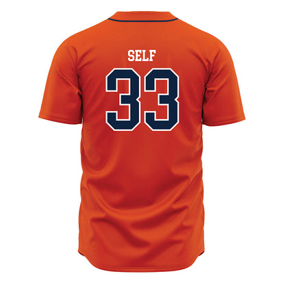 UTSA - NCAA Baseball : Ryan Self - Orange Jersey-1