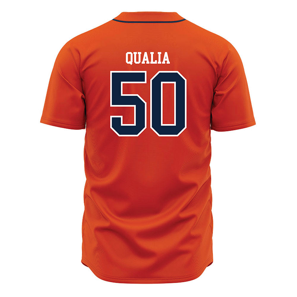 UTSA - NCAA Baseball : Jake Qualia - Orange Jersey-1
