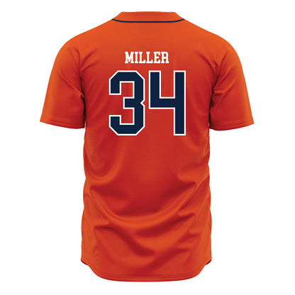 UTSA - NCAA Baseball : Caden Miller - Orange Jersey-1