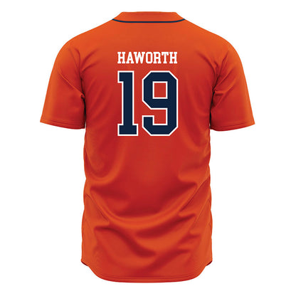 UTSA - NCAA Baseball : Lane Haworth - Orange Jersey-1