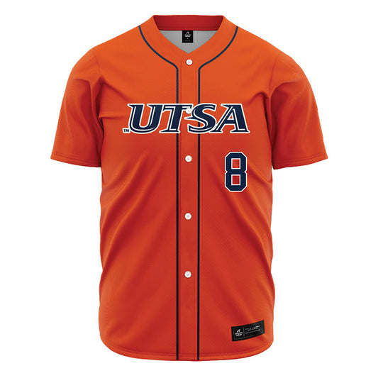 UTSA - NCAA Baseball : Robert Orloski - Orange Jersey-0
