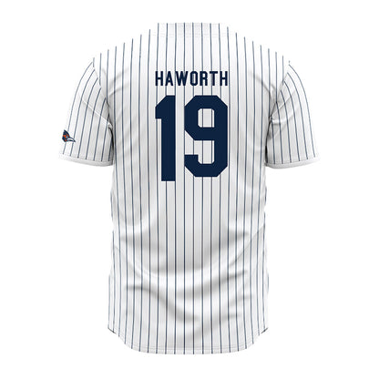 UTSA - NCAA Baseball : Lane Haworth - Pinstripe Jersey-1