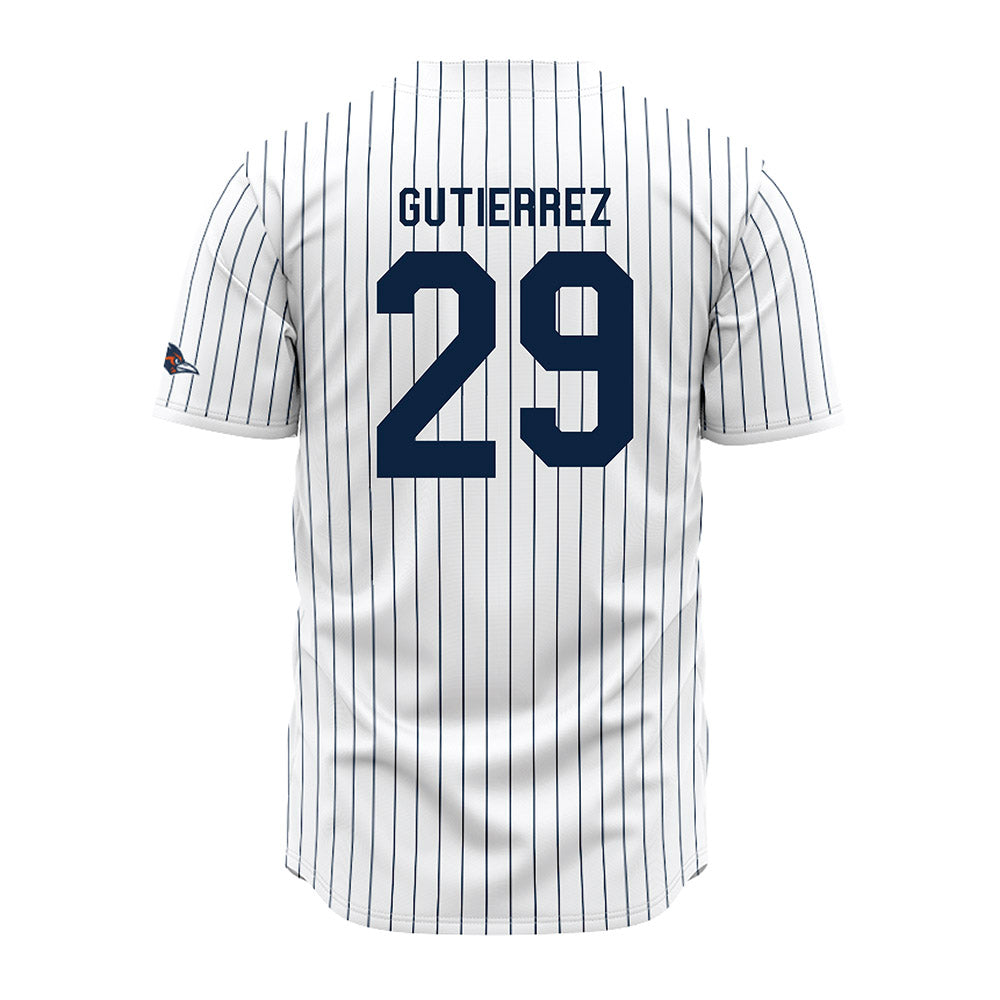 UTSA - NCAA Baseball : Christopher Gutierrez - Pinstripe Jersey-1