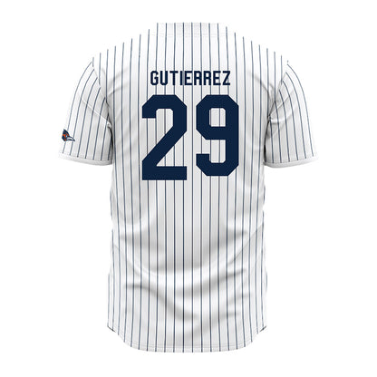 UTSA - NCAA Baseball : Christopher Gutierrez - Pinstripe Jersey-1