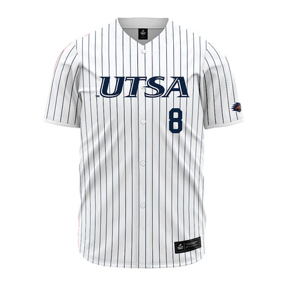 UTSA - NCAA Baseball : Robert Orloski - Pinstripe Jersey-0