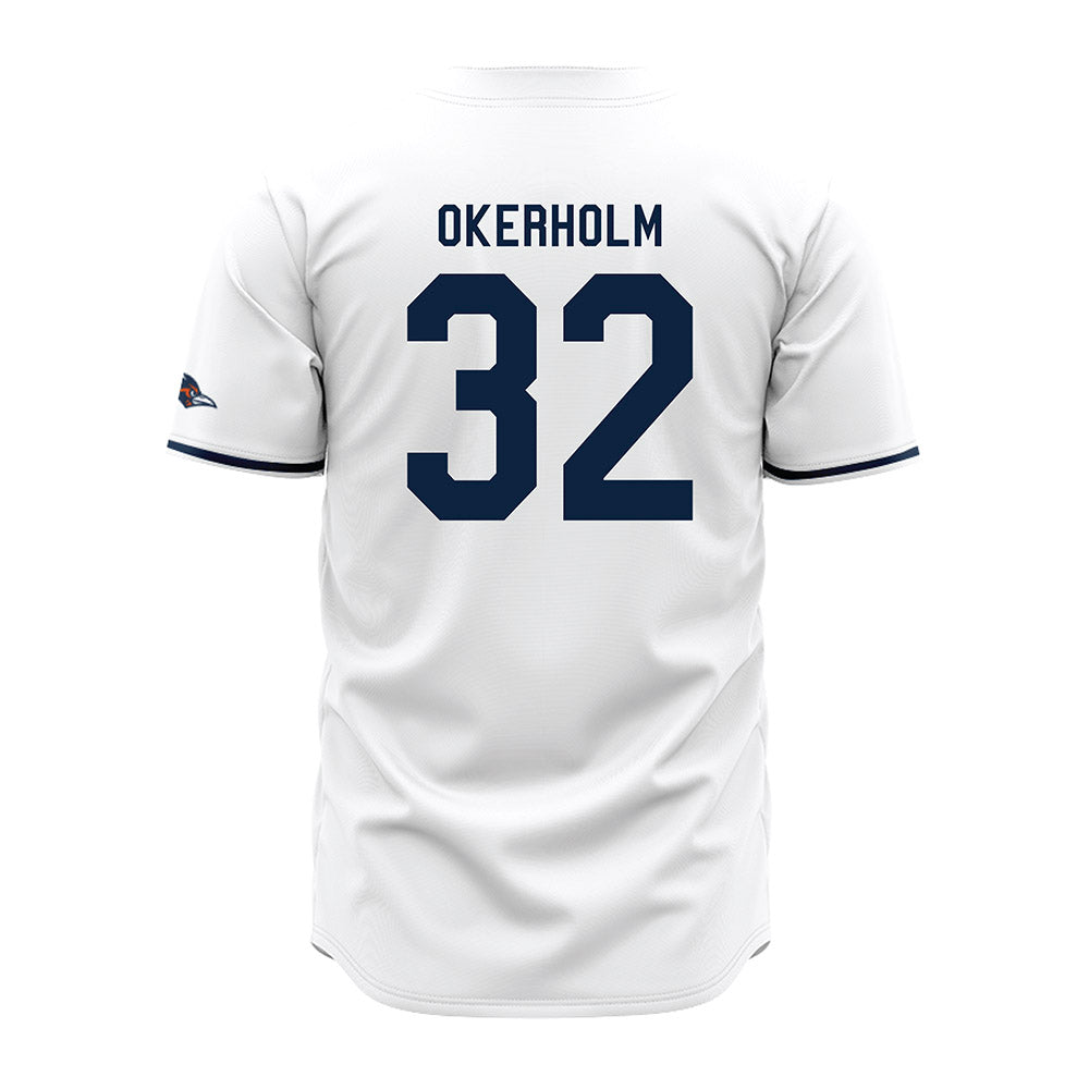 UTSA - NCAA Baseball : Christian Okerholm - White Jersey-1