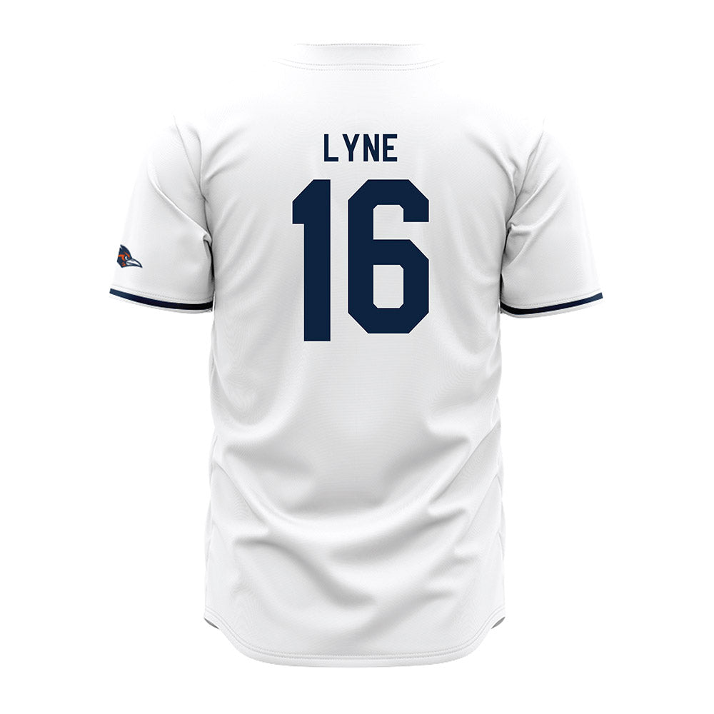 UTSA - NCAA Baseball : Blayne Lyne - White Jersey-1